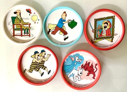 Tintin ensemble de 5 - tintin,