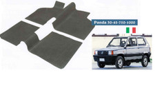 Tapis Pour Fiat Panda 750 1000 - 4x4 Époque En Caoutchouc Pour 100%ITALIENS