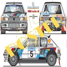 PEUGEOT 205 Turbo 16 T16 1ère