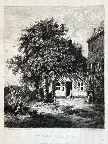 Van der meer delft gravure - van,