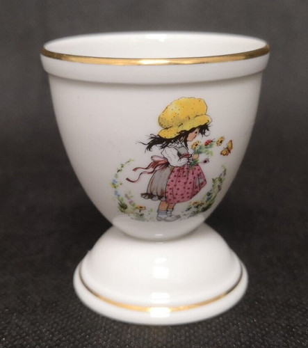 Ancien coquetier porcelaine - , de