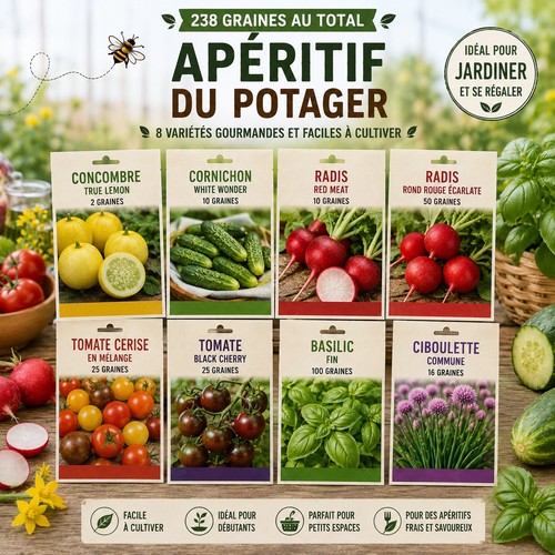 Graines potager apéritif - graines,