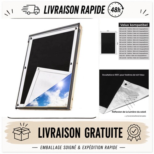 Store occultant velux 37x58cm - store,