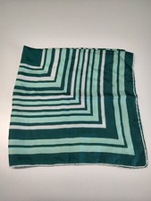 SCARVES SCARF SQUARE 100% SILK SILK SCARF MADE ITALY VINTAGE