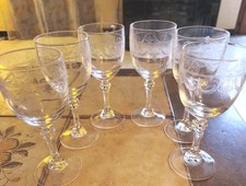 6 Verres À Vin Blanc En