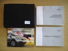 GENUINE NISSAN QASHQAI +2 2010-2013 OWNERS MANUAL HANDBOOK CONNECT MANUAL WALLET
