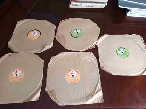 Lot disques 78 tours - 5,