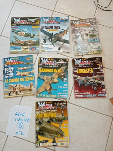 Lot magazines wing - lot, 7