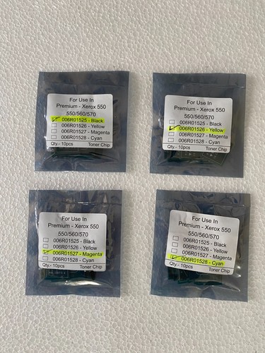 Jeux puces toner cmjn - de,