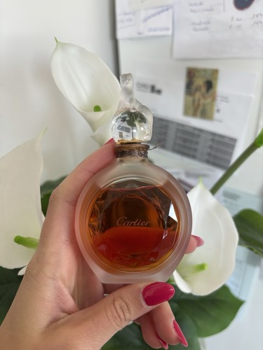 Cartier flacon cristal
