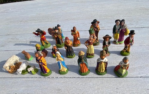 Santons provence cm non - santons,