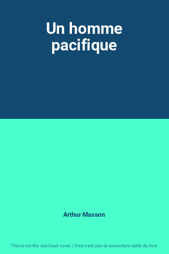 Homme pacifique arthur - homme, pacifique,