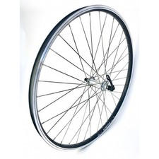 Roue Avant Aluminium 26" Double Paroi Noir Mat