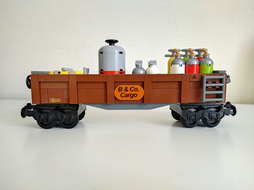 Lego city train moc - /, custom