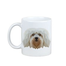 Bichon havanais géométrique tasse Art-Dog
