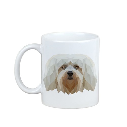 Bichon havanais géométrique