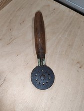 ANCIENNE ROULETTE A PATE  EN BOIS Et Fer ART POPULAIRE