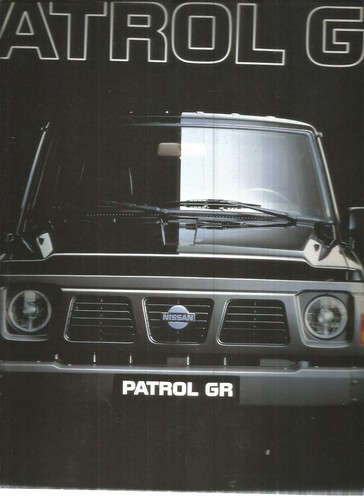 Catalogue nissan patrol gr - -,