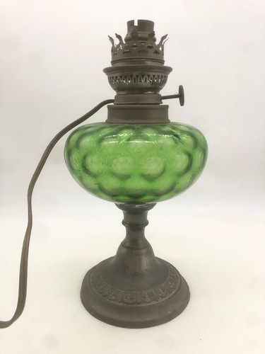 Ancien pied lampe à - pied,