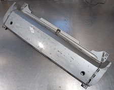 SMART FOR TWO FORTWO BRABUS 2009 REAR BUMPER CENTER SILVER COVER A 451 647 00 01