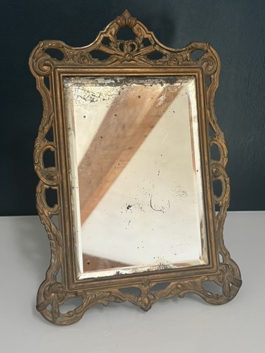 Ancien miroir table en - ancien,