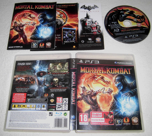 Playstation ps3 mortal kombat - playstation,
