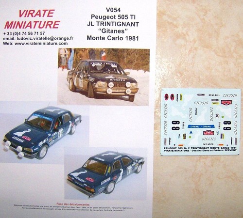 V054 peugeot 505 rallye - peugeot,