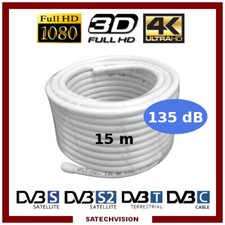 15 m Câble Coaxial 18 VAtCa