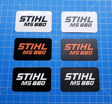 Vinyl Sticker for Stihl MS 660