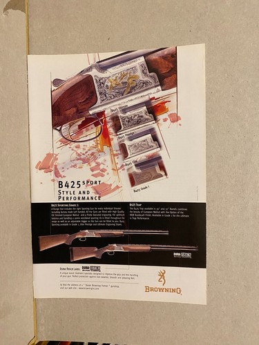 Pgun1 advert 11x8 - pgun1, browning