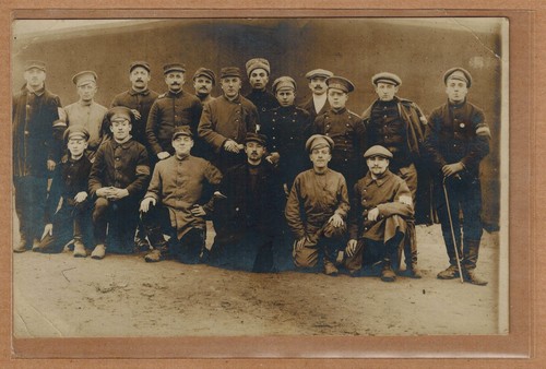 Carte photo rppc - photo, militaire