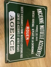 Ancienne plaque Émaillée