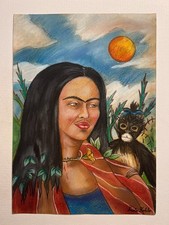 Frida Kahlo Dessin sur papier