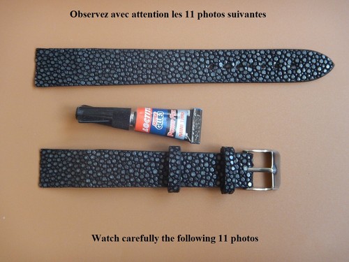 Bracelet galuchat - mm,