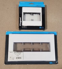 legrand adorne White 2-Gang and White 4-Gang Wall Plates