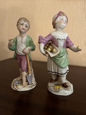 2 Personnages Porcelaine de