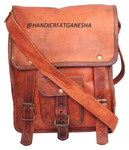 Sac besace cuir - sac, vintage