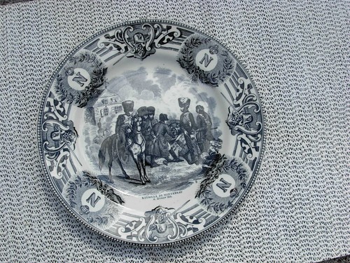 Assiette parlante ancienne
