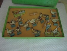 antique toy rare box farmer and her ducks