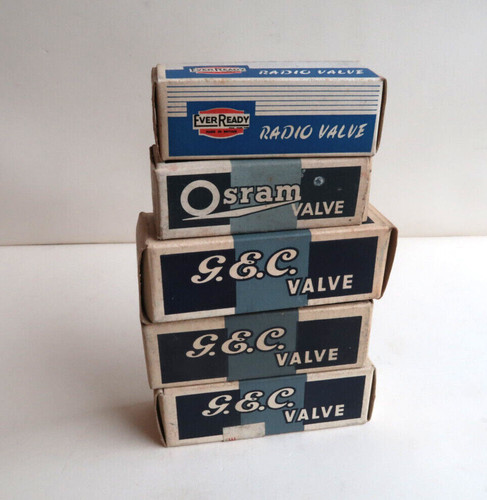 Lot valve radio lampe gec - lot,