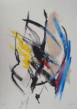 Jean Miotte: Polar Composition, Original Lithograph Signed