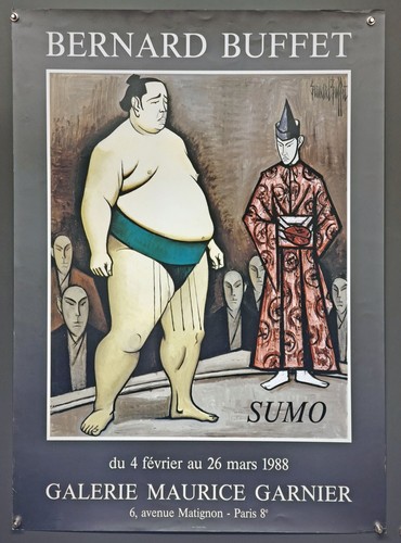 Bernard buffet 1988 poster - bernard,