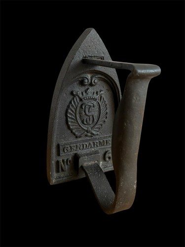 Rare french antique iron - french, –