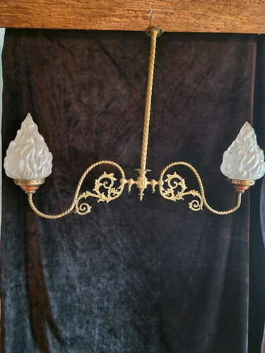 Lustre art nouveau français - art,