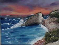 tableau huile sur toile coton