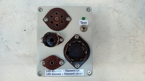 Testeur filament lampe tube - lampe,