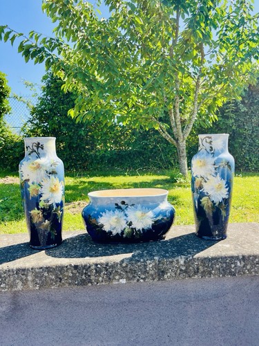 Vase jardinière barbotine - vase,