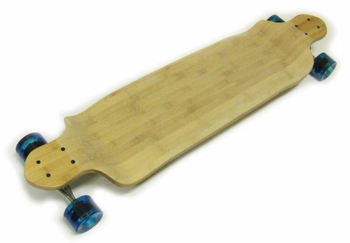 Bamboo longboard 180mm trucks - bamboo,