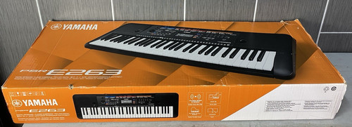 Yamaha psr e263 key - yamaha, 61-key