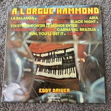 Eddy Driver/ A L’Orgue Hammond 1975 Les Treatreaux Records Library Funk VG+